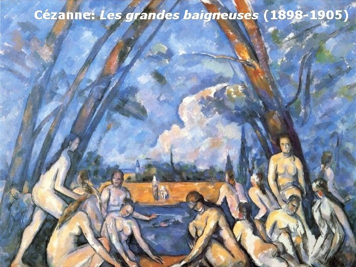 Cézanne: Les grandes baigneuses (1898 -1905) 