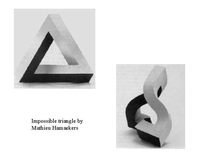 Impossible triangle by Mathieu Hamaekers 