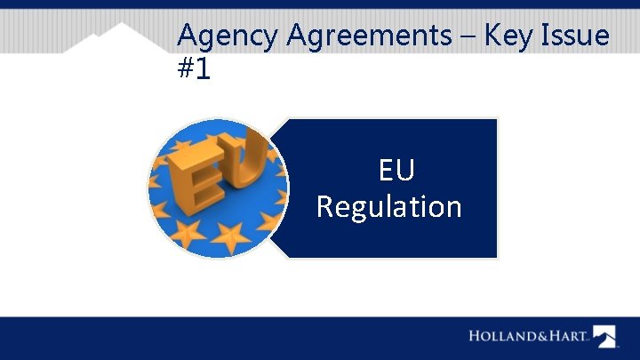 Agency Agreements – Key Issue #1 EU Regulation 