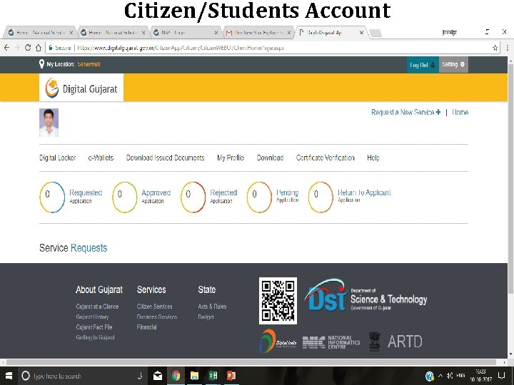 Citizen/Students Account 