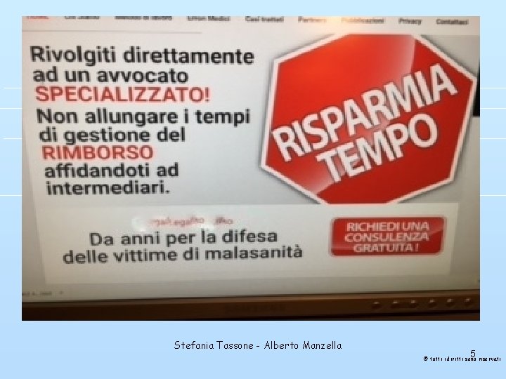 Stefania Tassone - Alberto Manzella 5 © tutti i diritti sono riservati 