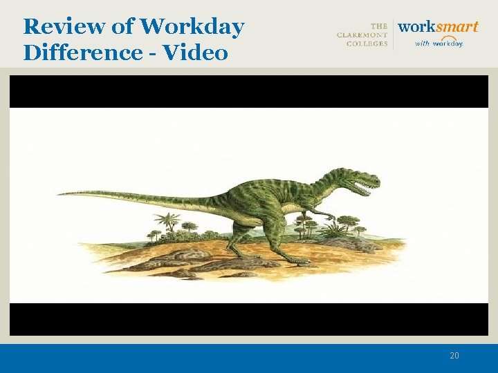 Review of Workday Difference - Video 20 