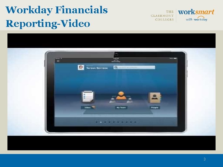 Workday Financials Reporting-Video 3 