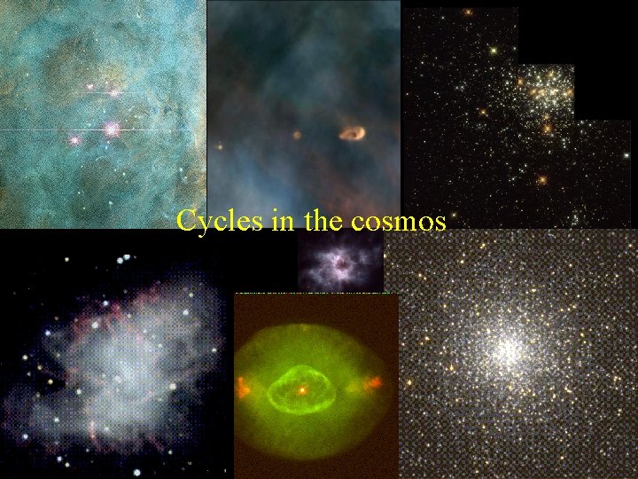 Cycles in the cosmos 