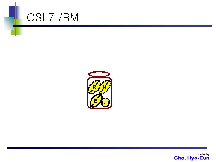 OSI 7 /RMI R H B DD 