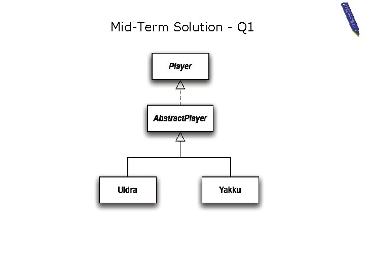 Mid-Term Solution - Q 1 