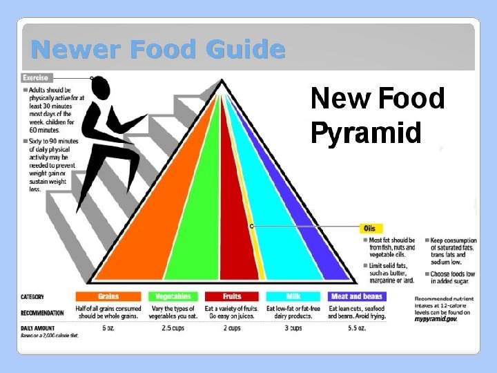 Newer Food Guide 
