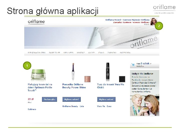 Strona główna aplikacji 2 1 