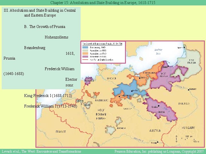 Chapter 15: Absolutism and State Building in Europe, 1618 -1715 III. Absolutism and State