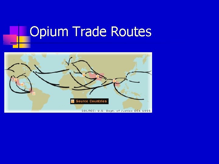 Opium Trade Routes 