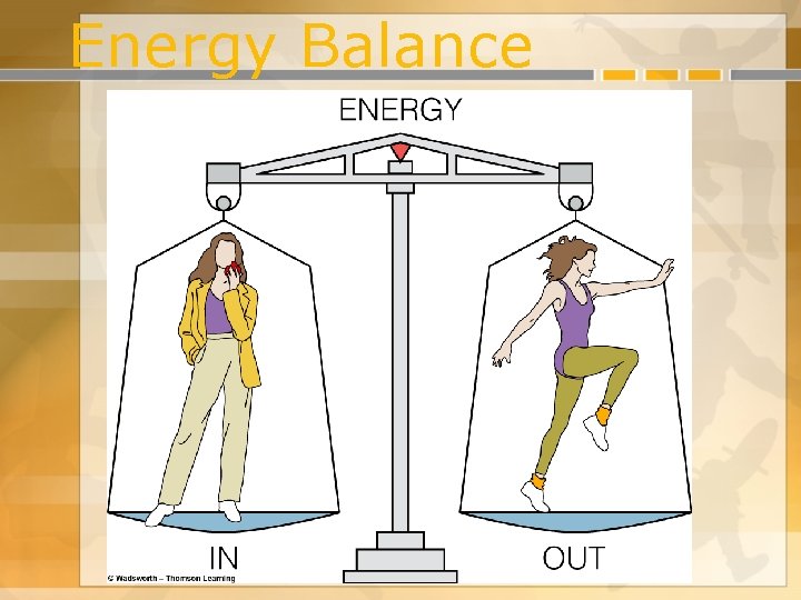 Energy Balance Energy Balance
