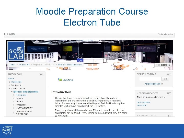 Moodle Preparation Course Electron Tube 