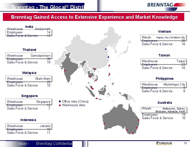 Brenntag - The Glocal® Distributor Brenntag Gained Access to Extensive Experience and Market Knowledge