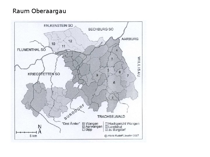 Raum Oberaargau 