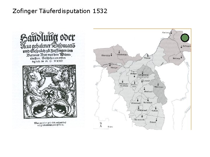 Zofinger Täuferdisputation 1532 