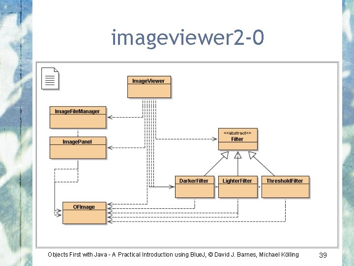 imageviewer 2 -0 Objects First with Java - A Practical Introduction using Blue. J,