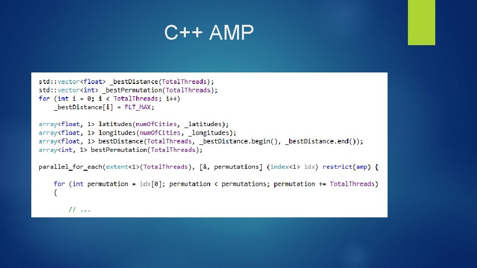 C++ AMP 