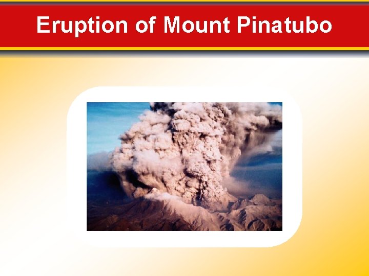 Eruption of Mount Pinatubo 