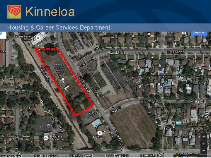 Kinneloa Housing & Career Services Department 21 