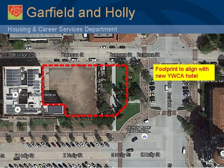Garfield and Holly Housing & Career Services Department Footprint to align with new YWCA