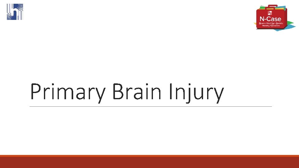 Primary Brain Injury 