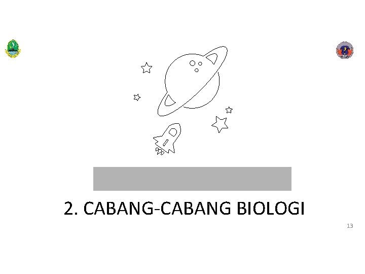2. CABANG-CABANG BIOLOGI 13 
