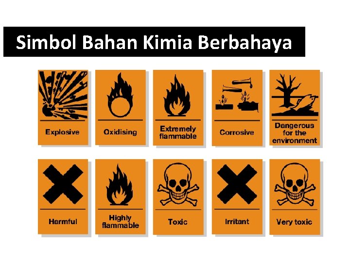 Simbol Bahan Kimia Berbahaya 