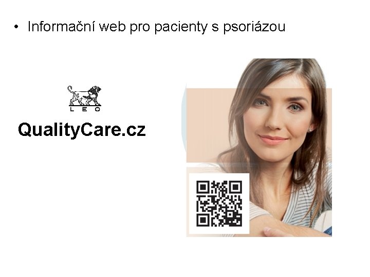  • Informační web pro pacienty s psoriázou Quality. Care. cz 