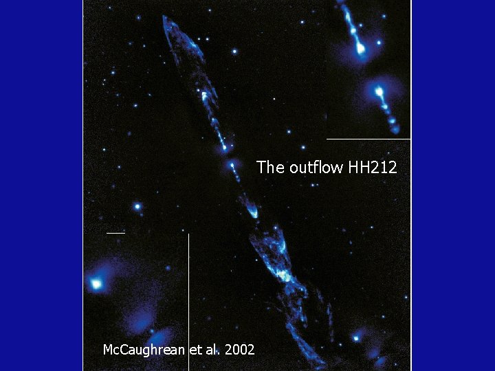 The outflow HH 212 Mc. Caughrean et al. 2002 