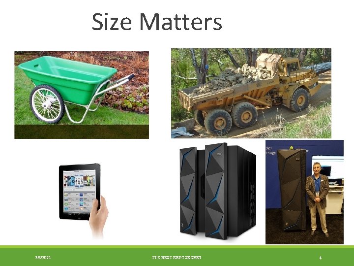 Size Matters 3/8/2021 IT'S BEST KEPT SECRET 4 