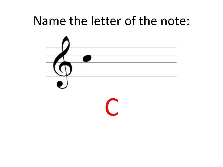 Name the letter of the note: C 