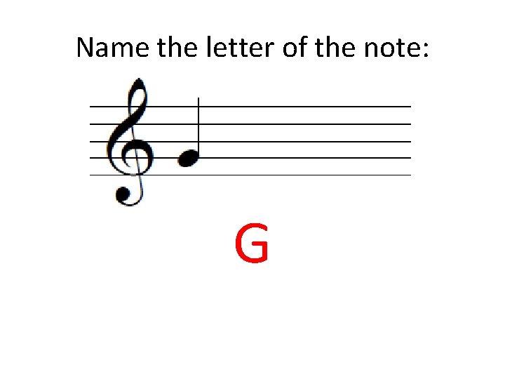 Name the letter of the note: G 