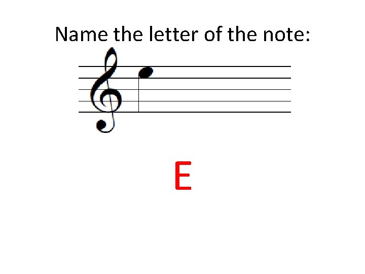 Name the letter of the note: E 
