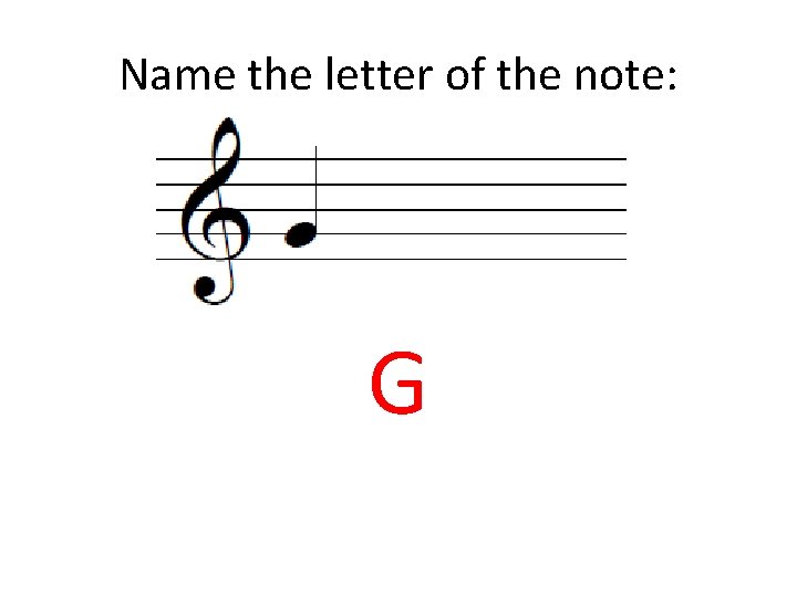 Name the letter of the note: G 