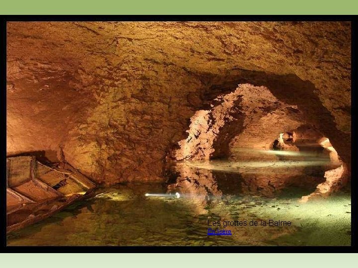 Les grottes de la Balme En Isère 