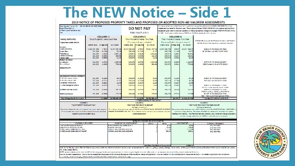 The NEW Notice – Side 1 