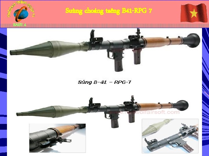 Suùng choáng taêng B 41 -RPG 7 BAØI 4 