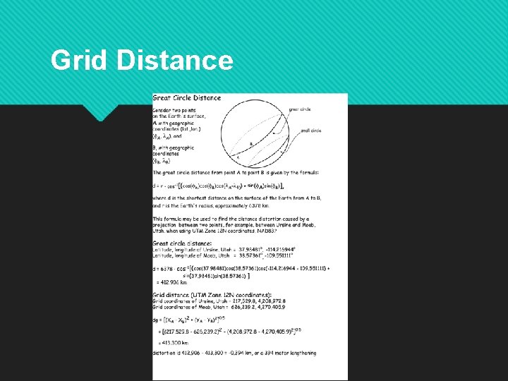 Grid Distance 