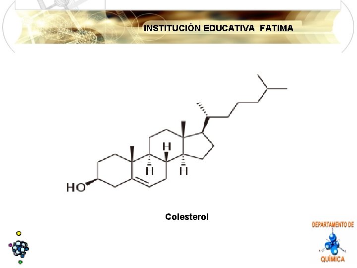 INSTITUCIÓN EDUCATIVA FATIMA Colesterol 