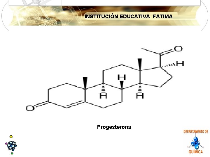 INSTITUCIÓN EDUCATIVA FATIMA Progesterona 
