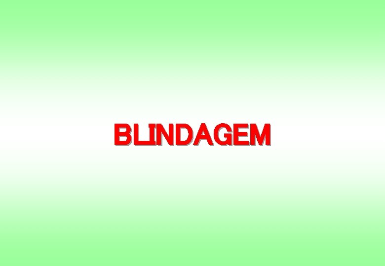 BLINDAGEM 