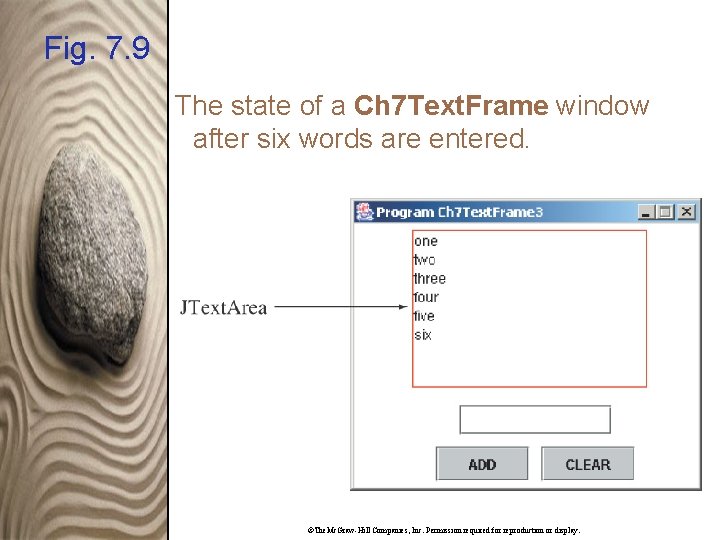 Fig. 7. 9 The state of a Ch 7 Text. Frame window after six