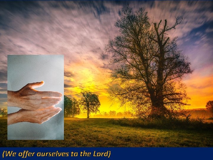 (We offer ourselves to the Lord) 