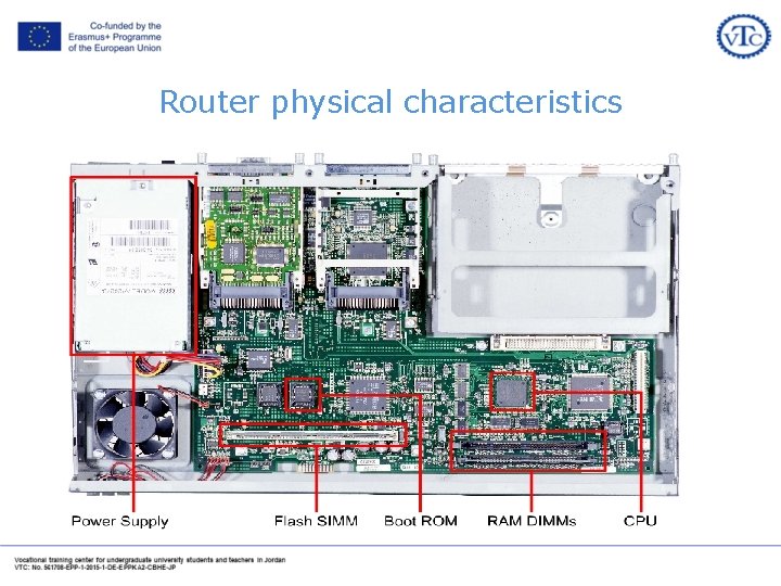Router physical characteristics 