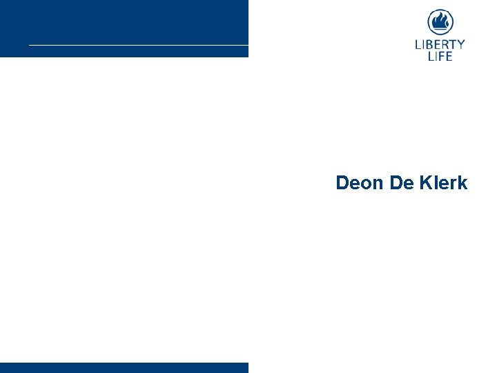 Deon De Klerk 