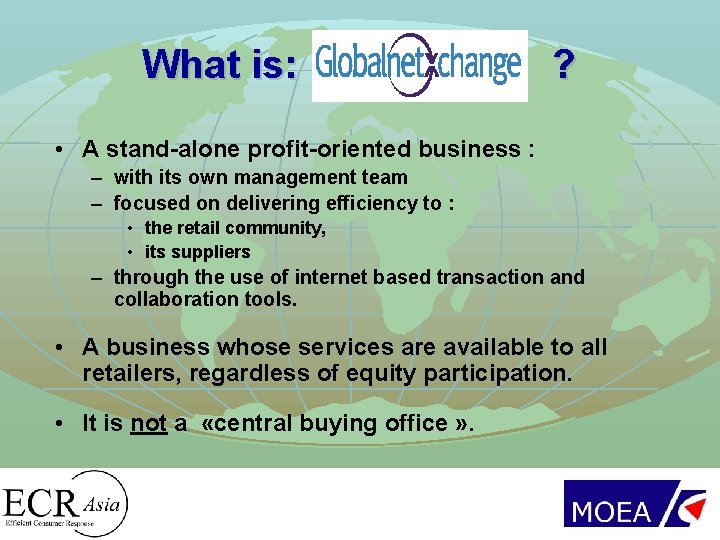 What is: ? • A stand-alone profit-oriented business : – with its own management