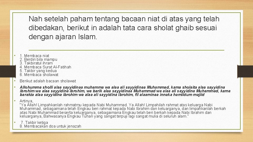 Nah setelah paham tentang bacaan niat di atas yang telah dibedakan, berikut in adalah