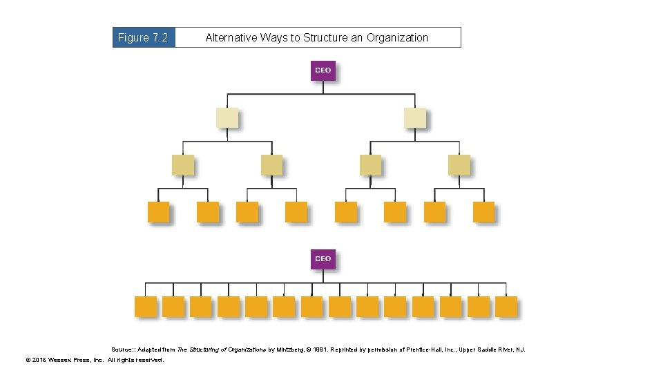 Figure 7. 2 Alternative Ways to Structure an Organization Source: : Adapted from The