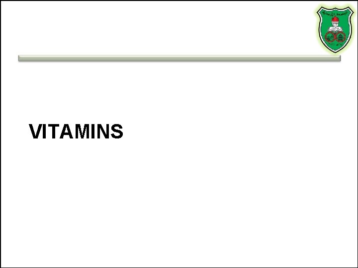 VITAMINS 