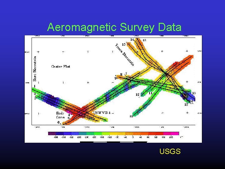 Aeromagnetic Survey Data USGS 